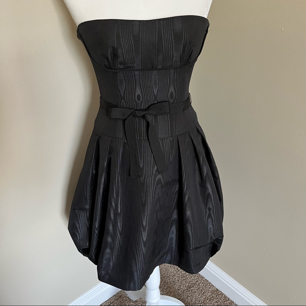 BCBG Bubble Skirt Corset Top Dress